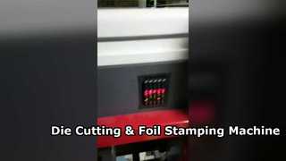 Mahcine เครื่องตัดไดคัทและปั๊มฟอยล์แรงดันสูง