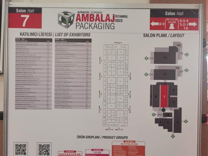 บล็อกบริษัทล่าสุดเกี่ยวกับ 2023 Türkiye Istanbul International Packaging การบรรจุอาหารระหว่างประเทศ