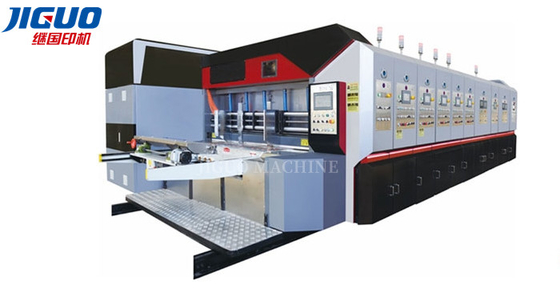ซื้อ เครื่องพิมพ์เฟล็กโซถ่ายโอนสูญญากาศการพิมพ์ Slotting เครื่องตัดโรตารี่ online manufacture