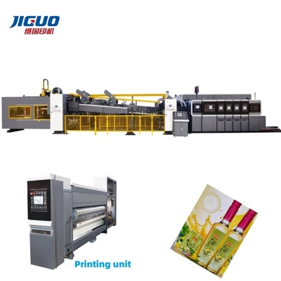 ซื้อ High Speed Flexo Printing And Slotting And Die Cutting Machine For Corrugated Box online manufacture