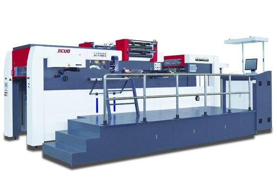 ซื้อ เครื่องปั๊มฟอยล์ร้อนอัตโนมัติ 34KW ขนาด 380×340มม online manufacture