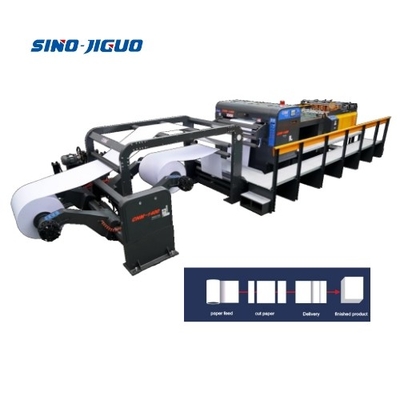 ซื้อ 0ความต้องการความดัน.8MPa เครื่องตัดแผ่นกระดาษม้วนที่ใช้ online manufacture
