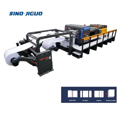 ซื้อ 2 รอลล์ เครื่องตัดกระดาษม้วนเพื่อแผ่น ด้วยพลังงานรวม 29KW online manufacture