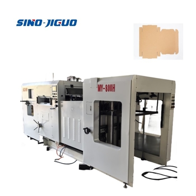 ซื้อ 810 × 610 มิลลิเมตร ใช้เครื่องตัดเจาะสําหรับแผ่น corrugated และกระดาษกระดาษ ปริมาณอากาศที่ต้องการ 0.8Mpa online manufacture