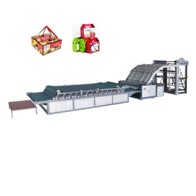 ซื้อ กล่องลูกฟูกกึ่งอัตโนมัติเครื่องเคลือบบัตรขลุ่ยความเร็วสูง online manufacture