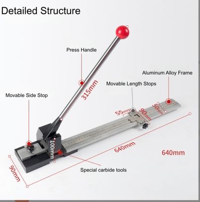 ซื้อ Creasing Matrix Cutter Be Used With Automatic Die Cutting Machine Automatic Creasing Strip Cutter online manufacture