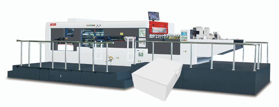 ซื้อ JIGUO MYP-1500Q Automatic Die Cutting & Stripping Machine,Max Paer Size:1500*1105mm,Max Running Speed:5500s/h,Sheet Thickness:Corrugated Board<8mm (Max.thickness) online manufacture