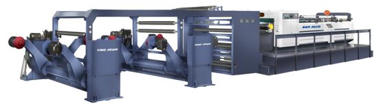 ซื้อ JIGUO ZWC-1400-4 Paper Sheeter Cutter Machine,Maximum cutting meter speed:Maximum cutting meter speed,Maximum cutting speed:300cuts/min,Cutting accuracy：+/-1mm online manufacture