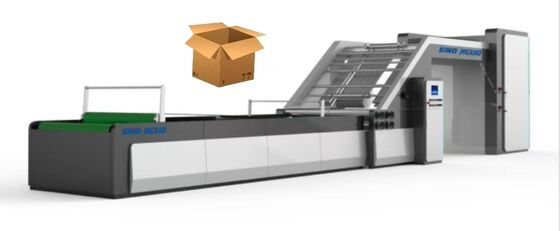 ซื้อ เครื่องประกบลูกฟูกความเร็วสูงอัตโนมัติ JIGUO FMZ-1700, ขนาดแผ่นสูงสุด: 1700*1450 มม., ความเร็วเครื่อง: 164 ม./นาที (15000 แผ่น/ชม.) online manufacture