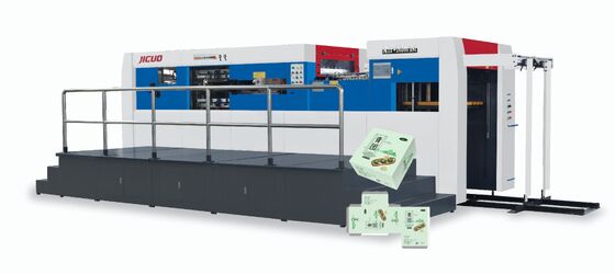 ซื้อ JIGUO MYP-1050 เครื่องปั๊มและปอกแบบอัตโนมัติความเร็วสูง, ขนาดตัดสูงสุด:	1040×740 มม., ความเร็วปั๊มสูงสุด: 10000 แผ่น/ชม., ความเร็วปอกสูงสุด	: 8500 แผ่น/ชม. online manufacture