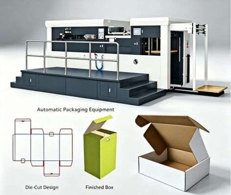 ซื้อ อัตโนมัติ Die Cutter & เครื่อง creasing สําหรับกระดาษกล่อง & กระดาษ corrugated online manufacture