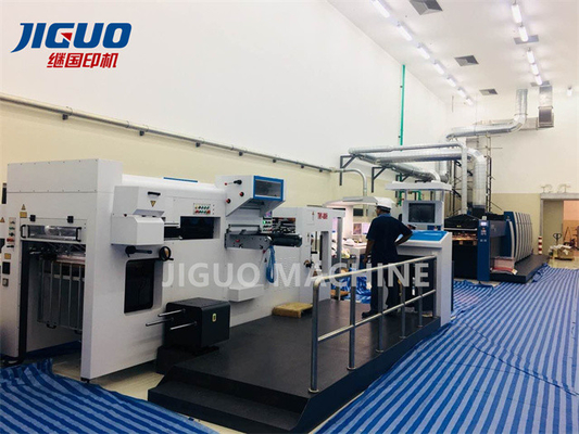ซื้อ กระดาษอัตโนมัติเครื่องปั๊มฟอยล์ร้อน 7500s / H เครื่องตัดตาย online manufacture