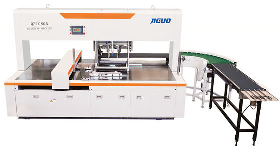 ซื้อ สองหัว 1080 × 780mm กล่องกระดาษลูกฟูกเครื่องเสียกระดาษ Blanking Machine online manufacture