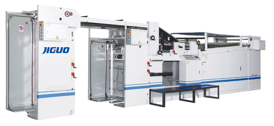 ซื้อ เครื่องเคลือบบัตรขลุ่ยแผ่น 450x450 มม. กระดาษแข็งลูกฟูกอัตโนมัติ online manufacture