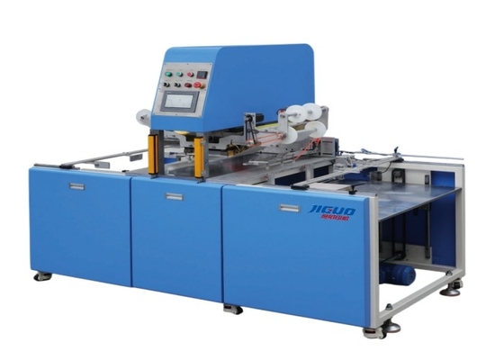 เครื่องปั๊มร้อน Servo อัตโนมัติสำหรับกระดาษแข็งสองม้วน
