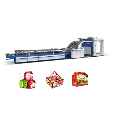 เครื่องเคลือบบัตรขลุ่ยอัตโนมัติ 600g / M2 กระดาษแข็งลูกฟูกความเร็วสูง