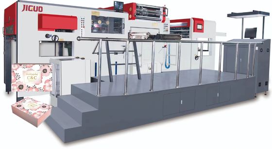 5000s / h อัตโนมัติ Hot Foil Stamping Machine 22T น้ําหนักและอุณหภูมิ Stamping 20-200C