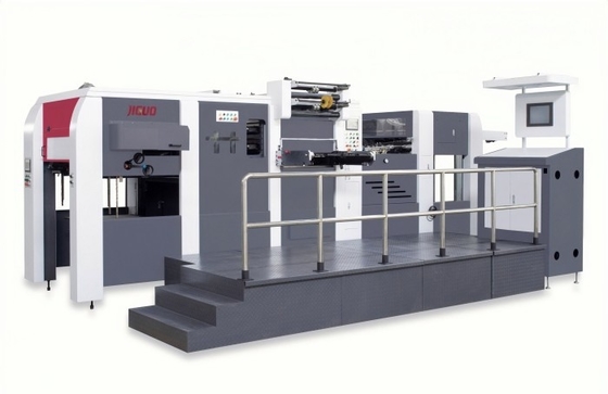 รูปแบบใหญ่ 1320 มิลลิเมตร อัตโนมัติ Hot Foil Stamping Machine สําหรับบรรจุกล่องพิมพ์