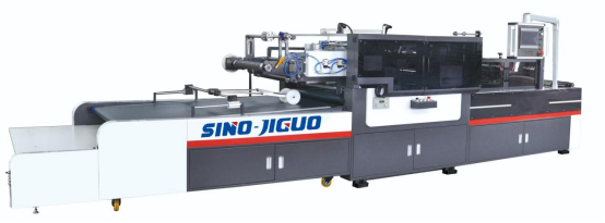 SINO JIGUO TC-1100Q อัตโนมัติหน้าต่าง Patching เครื่องกับมุมตัด & เครื่อง creasing V การตัด Max. ความเร็วในการทํางาน 15000s / h, Flat Max ความเร็วในการทํางาน 30000s / h