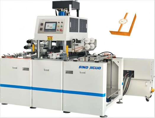 JIGUO YH-900SCZ อัตโนมัติ Servo Hot Stamping Machine ความหนาแผ่นที่เหมาะสม:105-3000gsm ความเร็วการทํางาน Stamping:1200~1500 s/h