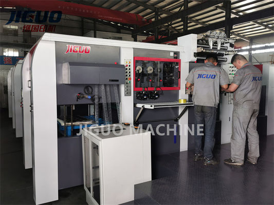 เครื่องตัดลายนูนฟอยล์ร้อน 600t แรงดันปั๊มดิจิตอล