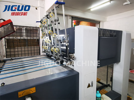 600t ความดันดิจิตอลอัตโนมัติเครื่องปั๊มฟอยล์ร้อนกล่องกระดาษ