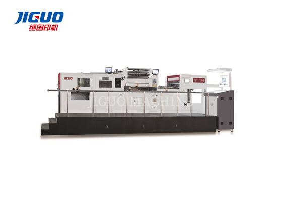 เครื่องพิมพ์กระดาษกระดาษลวด เครื่องพิมพ์ฟอยล์ร้อนอัตโนมัติ เครื่องพิมพ์กล่องอัตโนมัติ