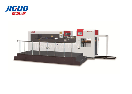 เครื่องตัด Die อัตโนมัติ 5000s / H 500 × 420mm Feeder Flatbed Die Punching Machine